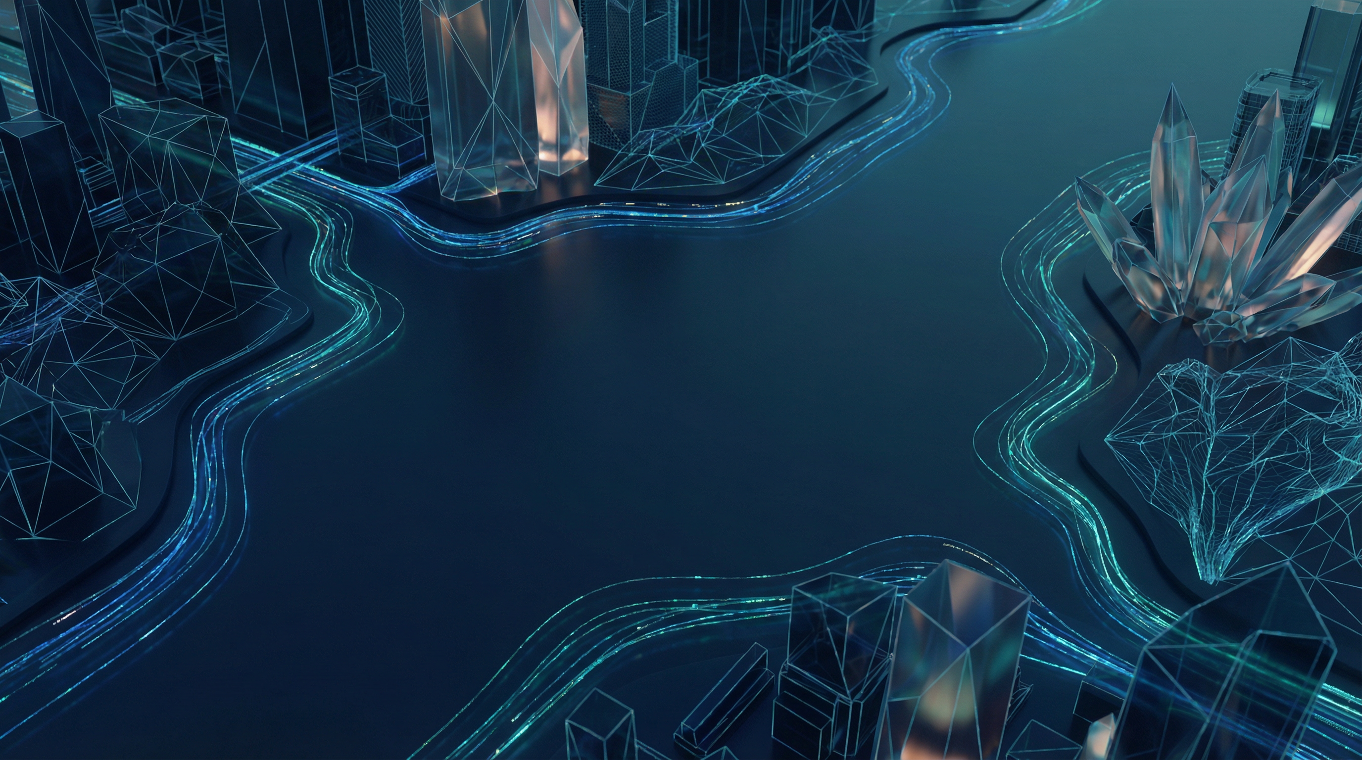 Digital Network Background